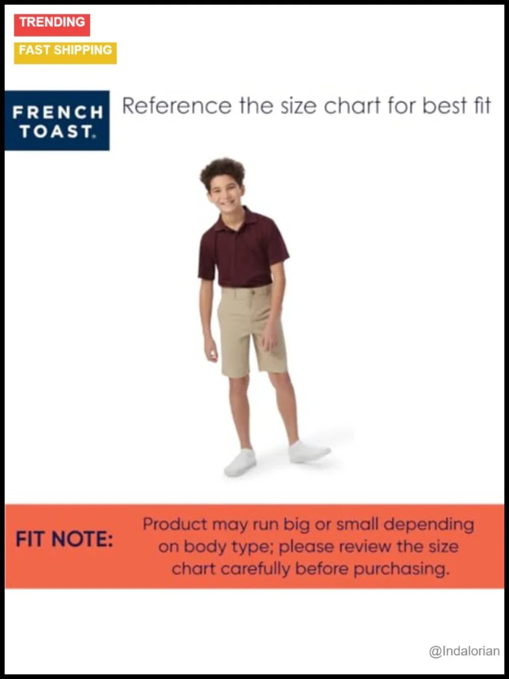 Boys Flat Front Stretch Twill Shorts with Adjustable Waist